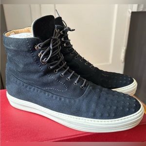 Alexander McQueen blue hi-top EU 45/12